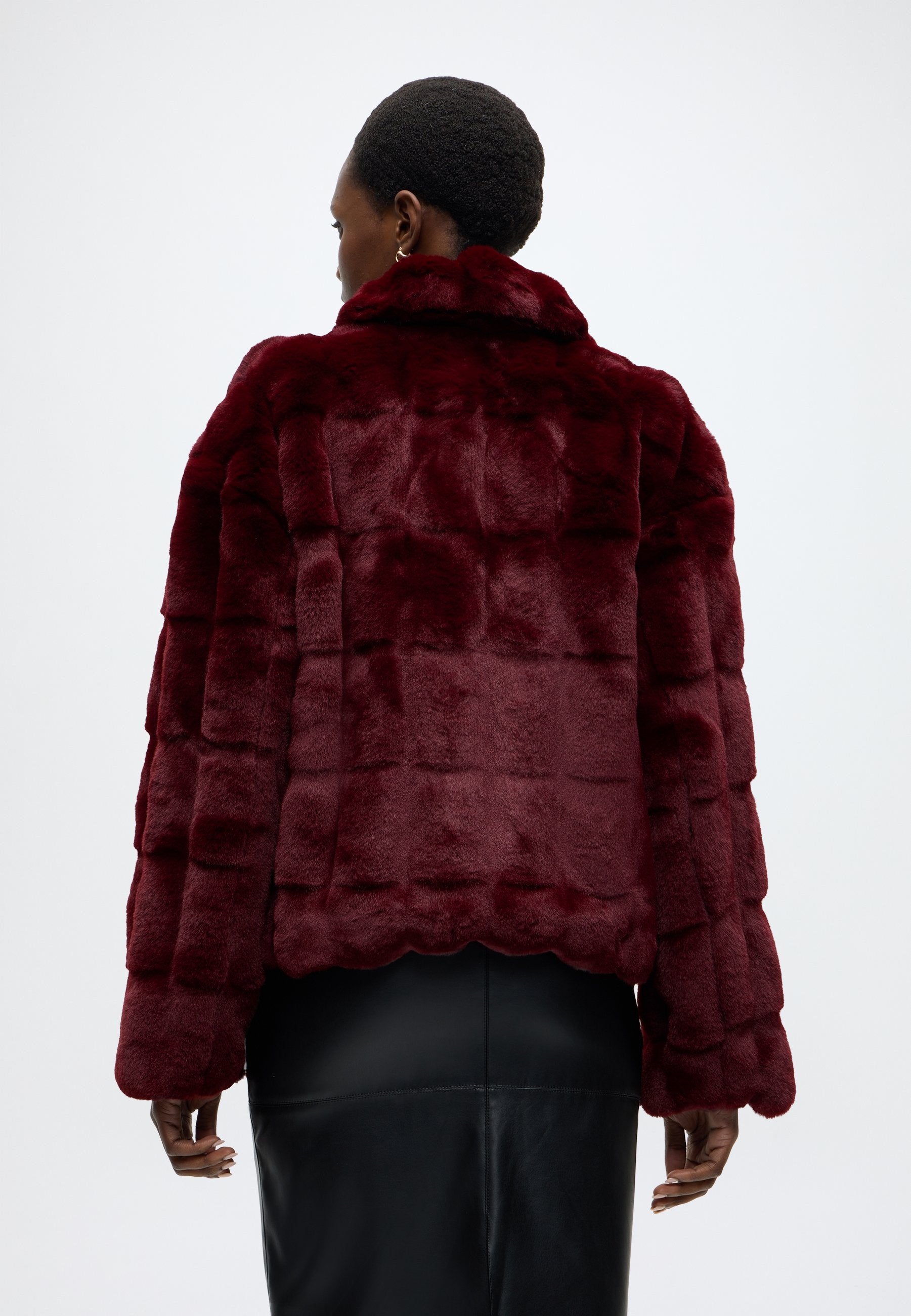 Bardot SYLVIE ZIP FAUX FUR JACKET
