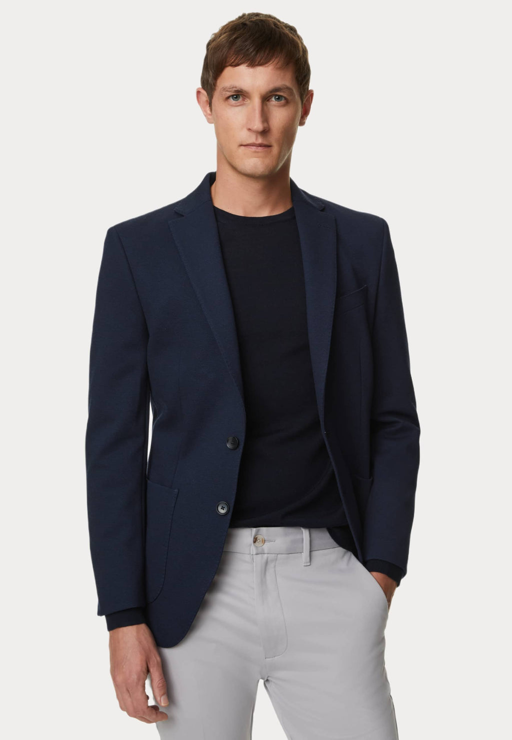 Marks & Spencer TEXTURED JERSEY JACKET