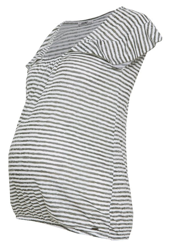 LOVE2WAIT RUFFLED STRIPED