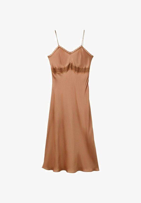 Mango Maxi dress - copper
