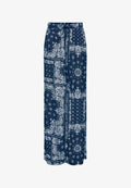 ONLY ONLKAVI Wide Leg Fit - Trousers - naval academy