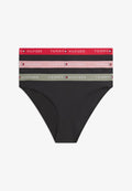 Tommy Hilfiger 3 PACK - Briefs - little rosey/viv pink/u sage