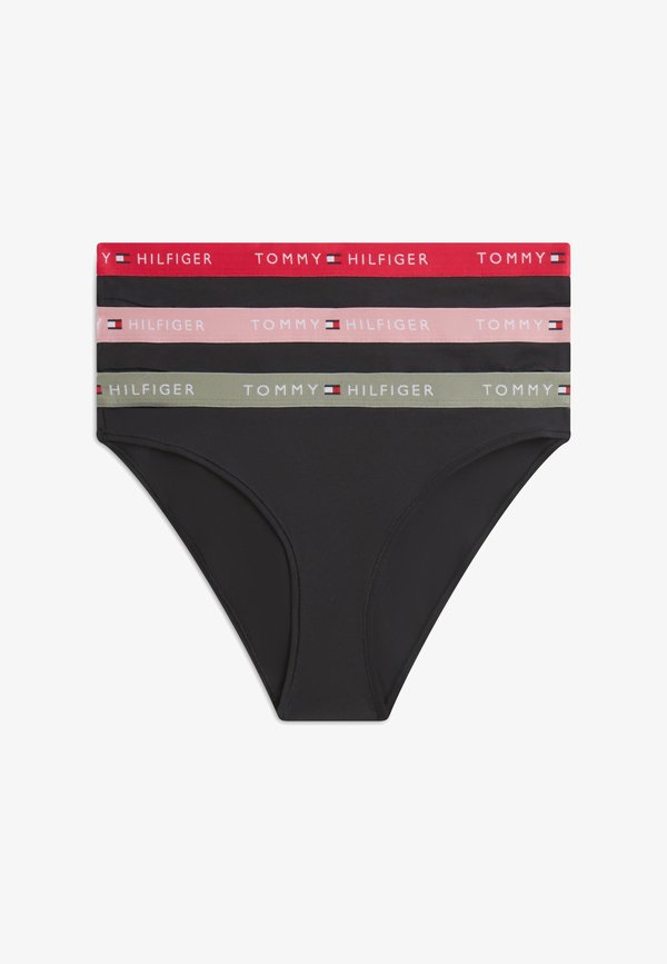 Tommy Hilfiger 3 PACK - Briefs - little rosey/viv pink/u sage