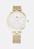 Tommy Hilfiger ELLA - Watch - gold-coloured/white
