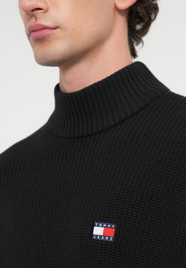 Tommy Jeans MOCK NECK BADGE SWEATER