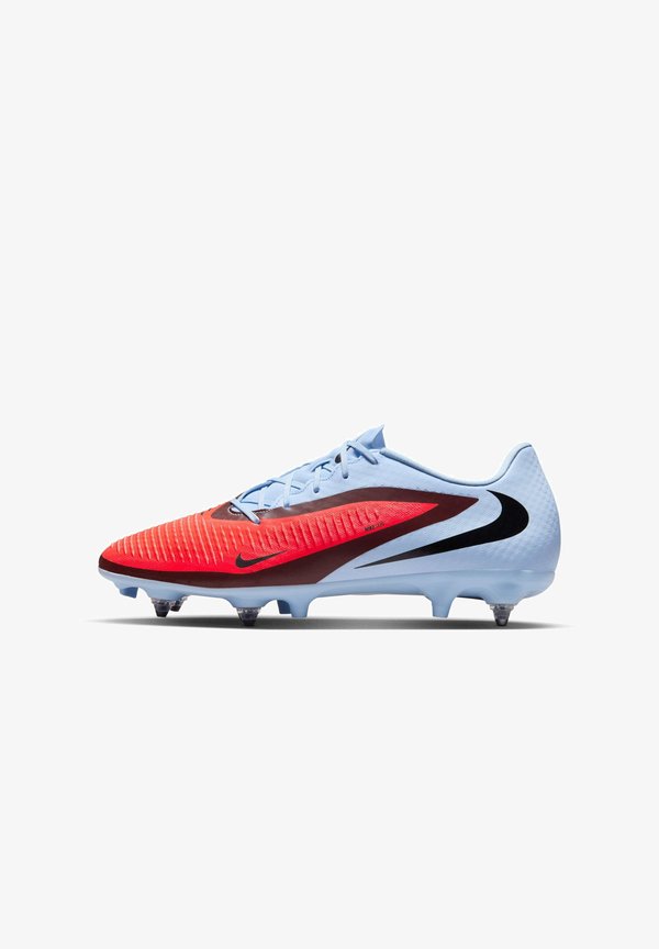 Nike Performance PHANTOM 6 LOW ACADEMY SG - Soft-ground football boots - royal tint bright crimson