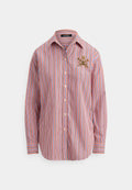 Lauren Ralph Lauren RELAXED FIT STRIPED BROADCLOTH SHIRT