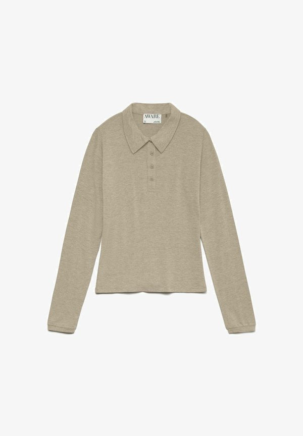 Vero Moda AWGLESHA - - Polo shirt - humus