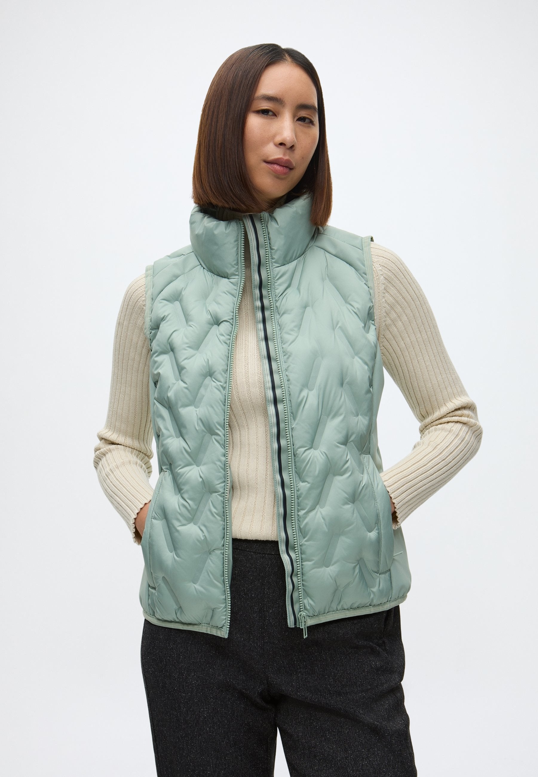 TOM TAILOR HYBRID LIGHTWEIGHT VEST