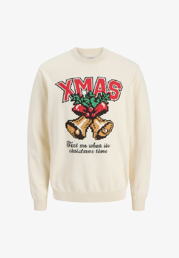 Jack & Jones Knitted Plus Size Knitted - Jumper - sea salt