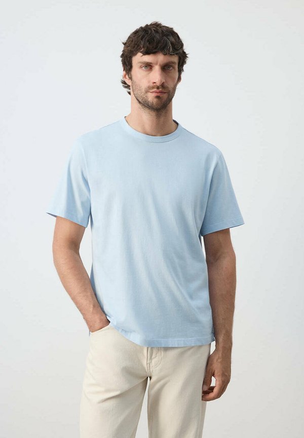 Mango ADULT - Basic T-shirt - light blue