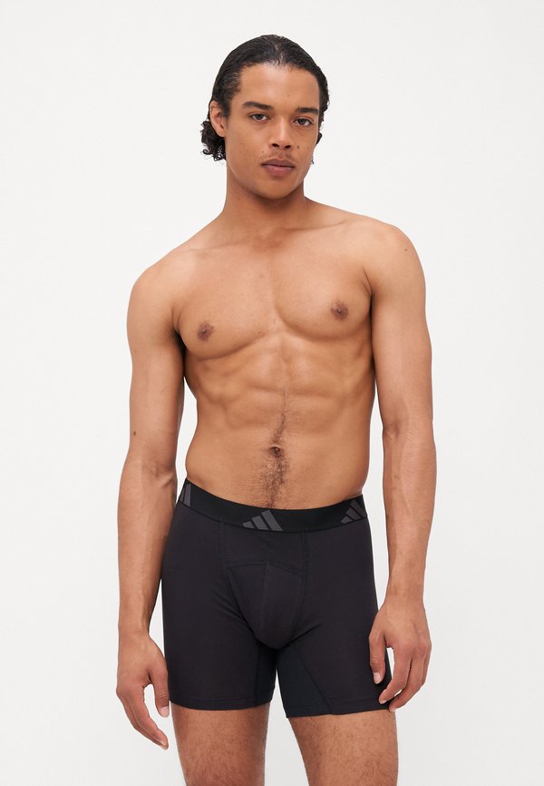adidas Sportswear ERGONOMIC 2 PACK - Boxer briefs - black