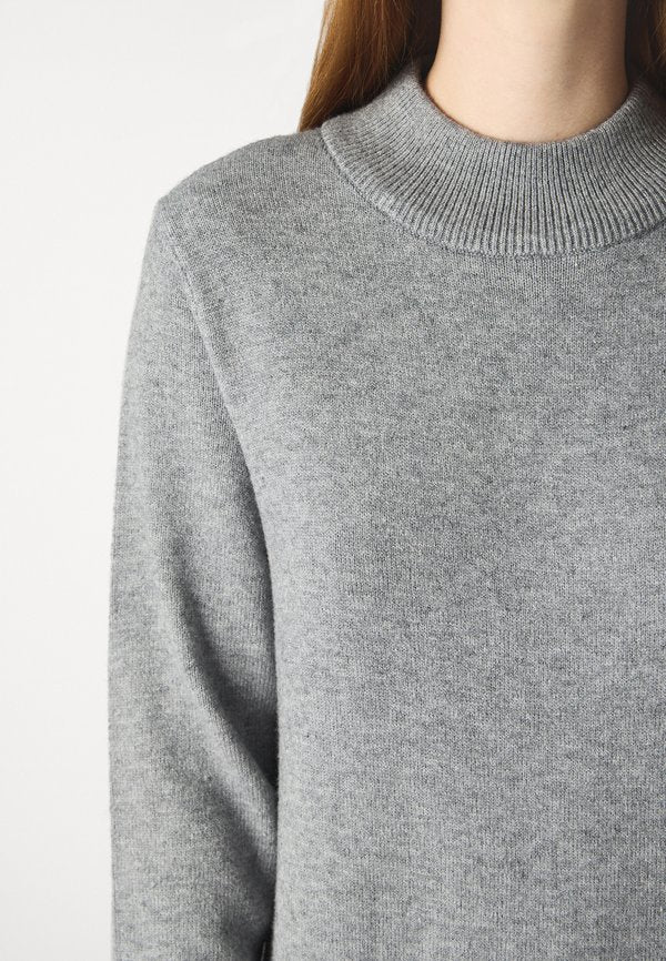 VILA VIRIL CREW NECK MIDI DRESS