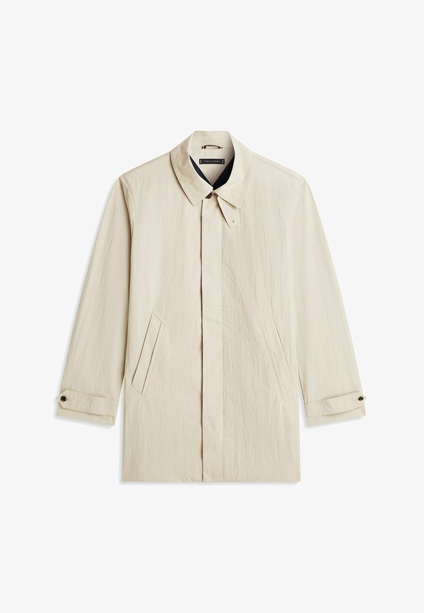 Tommy Hilfiger TOMMY HILFIGER NEW YORK LABEL RELAXED CREPE CAR COAT - Short coat - sandalwood