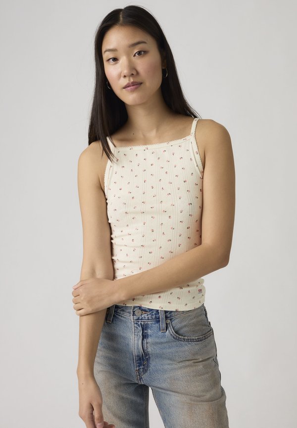 Levi's® DRY GOODS APRON TANK - Top - abbey ditsy coral blush