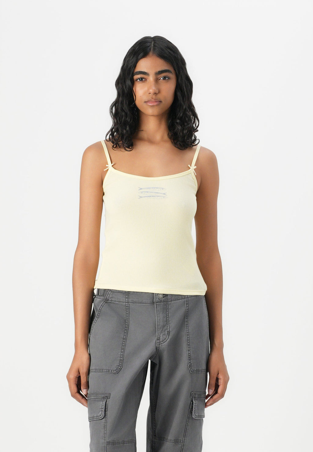 Hollister Co. BOW STRAP CAMI