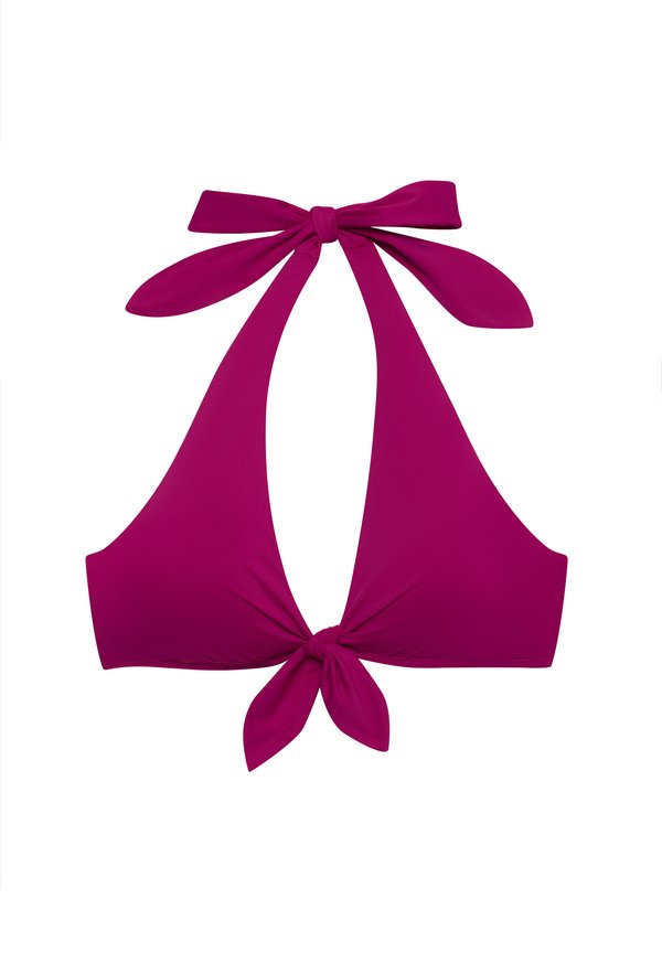 Lauren Ralph Lauren TIE FRONT HALTER BRA