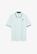 s.Oliver POLO-SHIRT - Polo shirt - azurblau