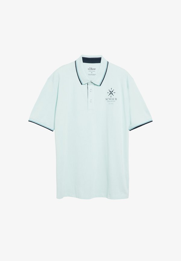 s.Oliver POLO-SHIRT - Polo shirt - azurblau