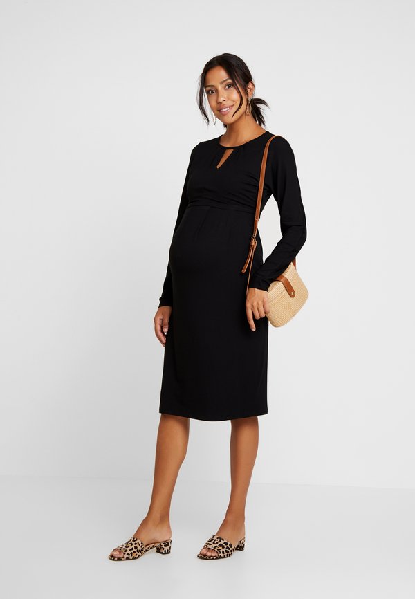 JoJo Maman Bébé KEYHOLE PLEAT DRESS