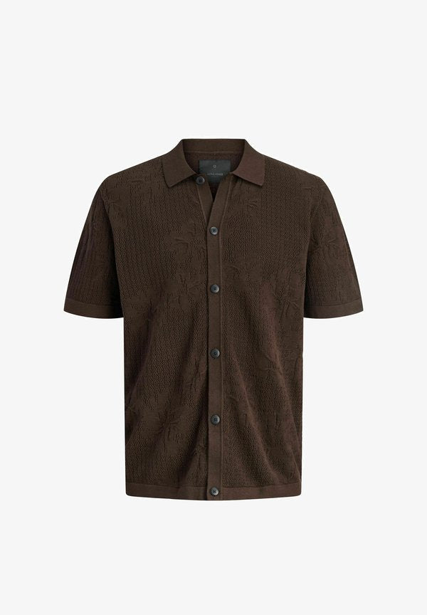 Jack & Jones Knitted Knitted - Shirt - demitasse