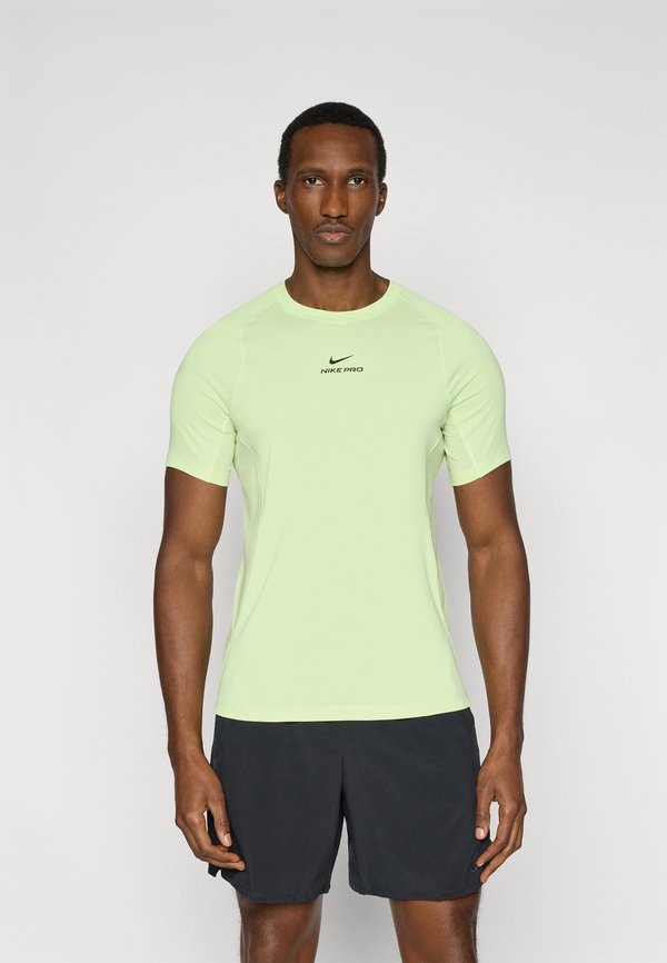 Nike Performance Sports T-shirt - light liquid lime/black