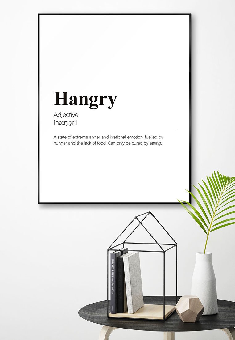 Orange Wallz HANGRY