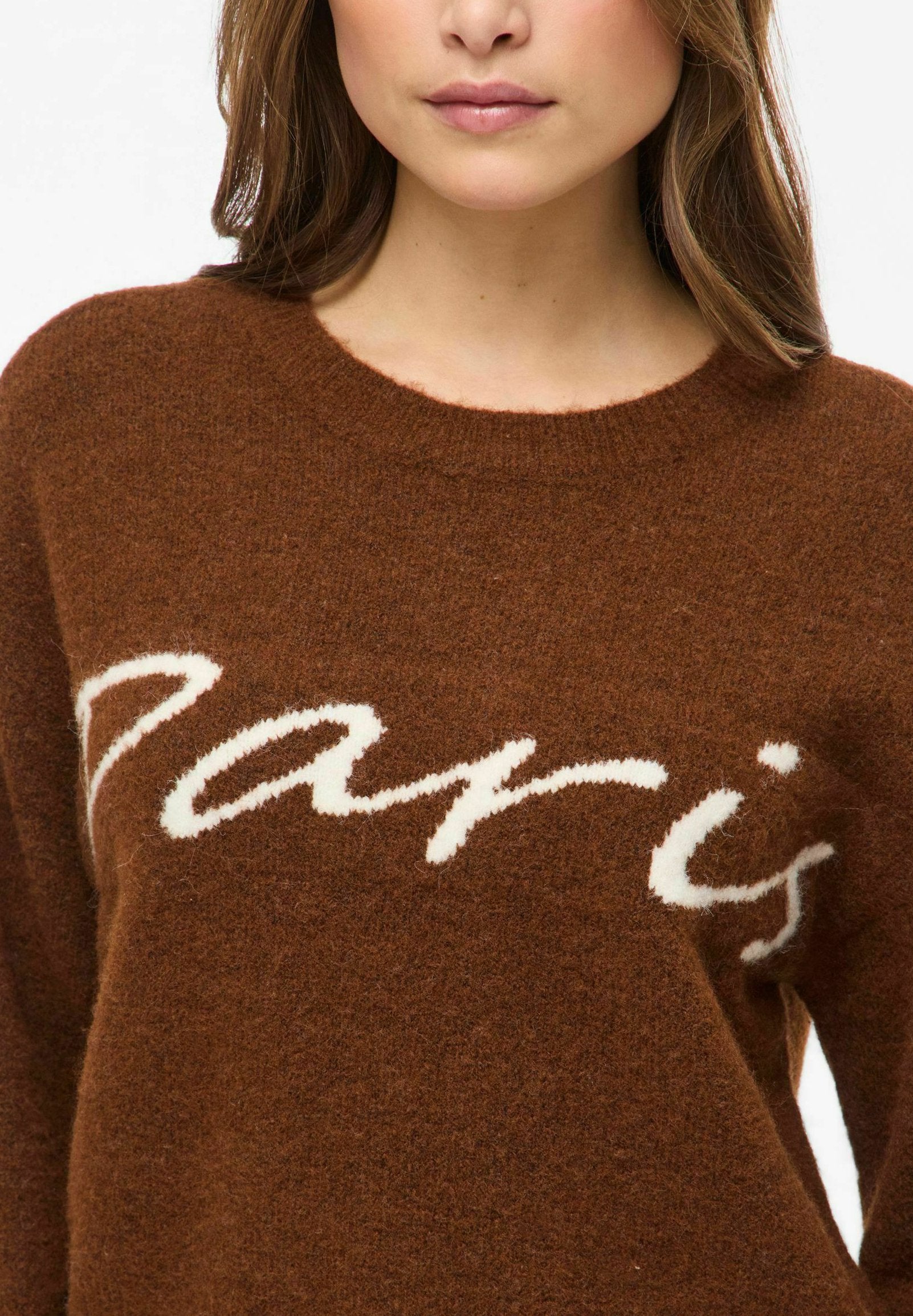 VILA Knitted VILUNA Round neck