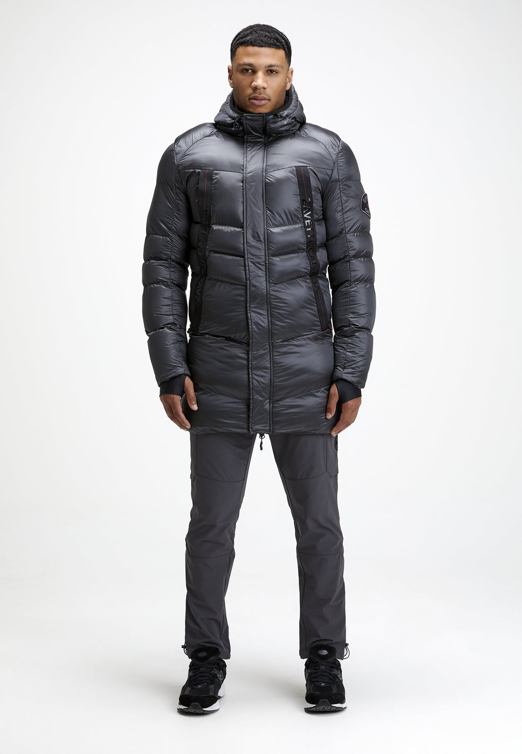 Alessandro Zavetti ZAVETTI CANADA MALZINI LONGLINE PUFFER JACKET