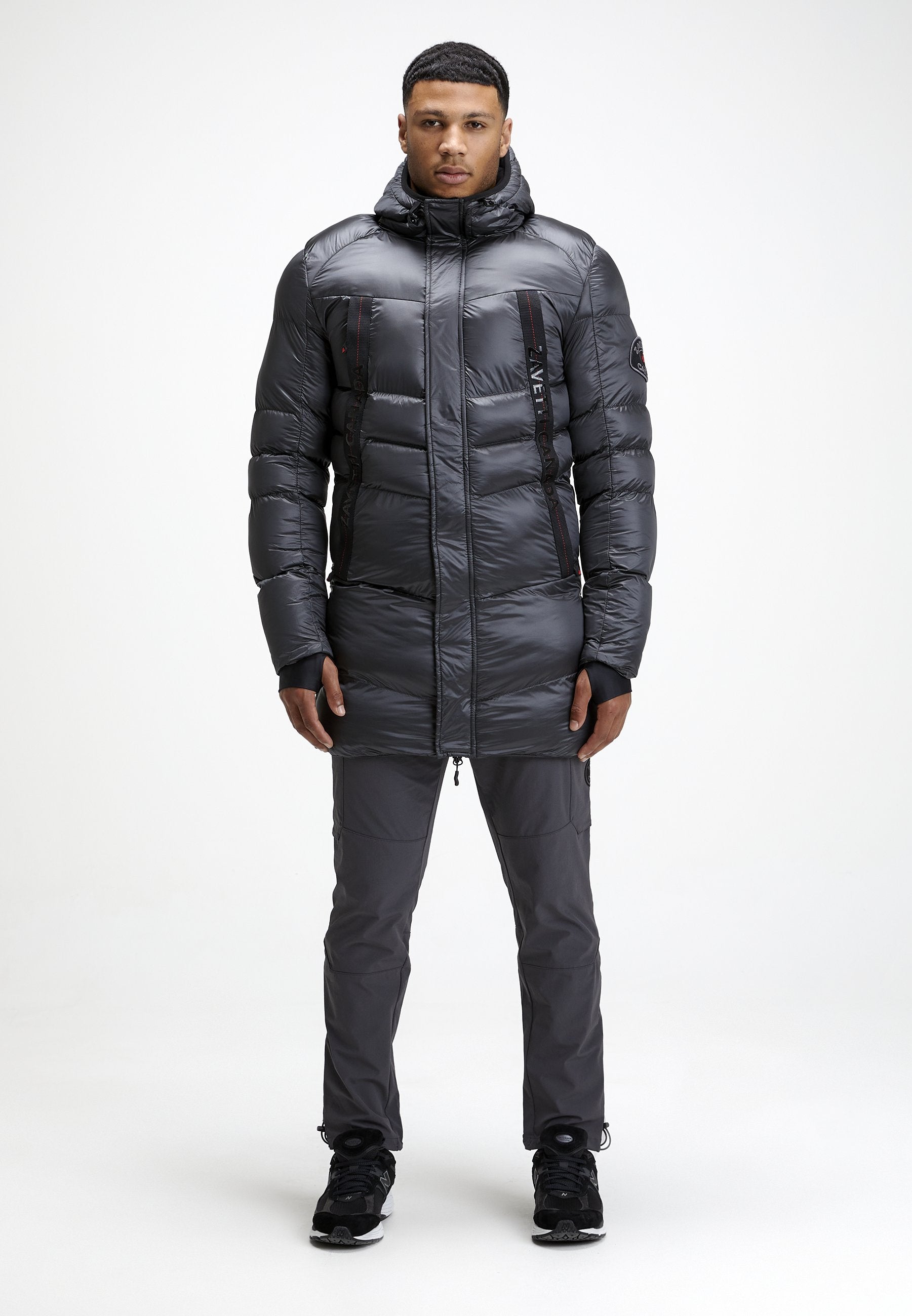 Alessandro Zavetti ZAVETTI CANADA MALZINI LONGLINE PUFFER JACKET