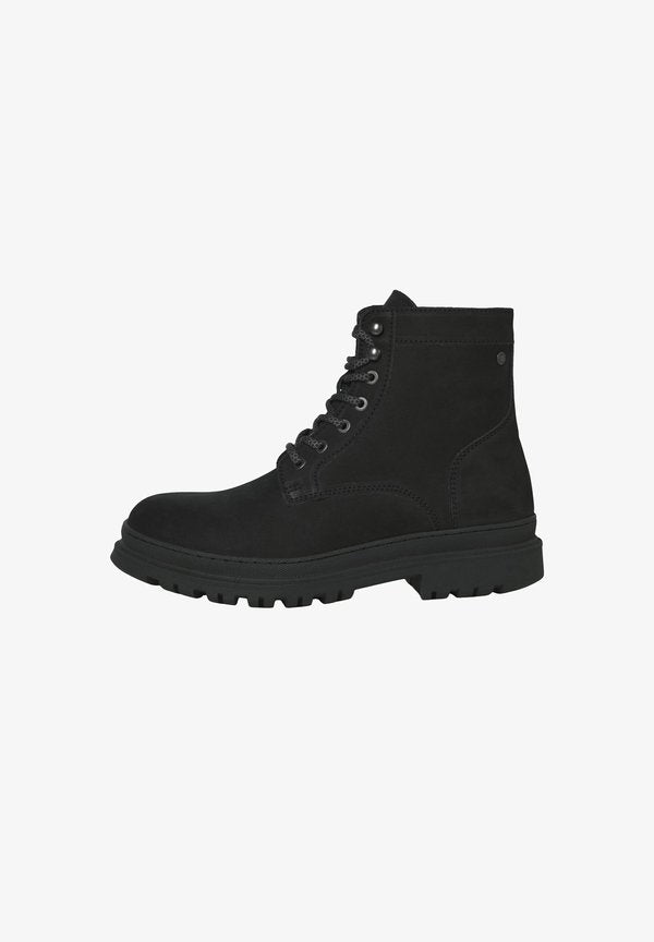 Jack & Jones JFWCHAPEL  - Lace-up ankle boots - anthracite