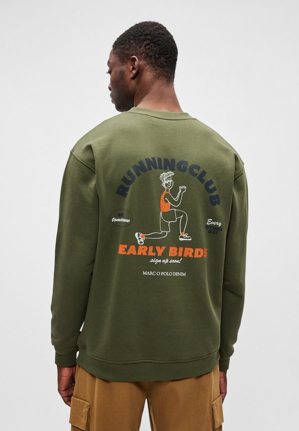 Marc O'Polo DENIM CREW NECK PRINT RELAXED FIT