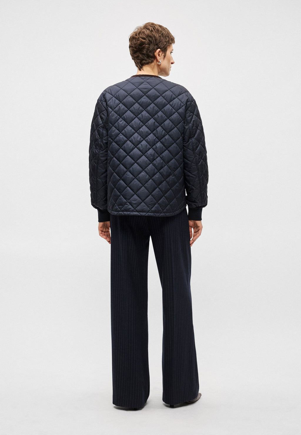 Marc O'Polo JACKET QUILTED, COLLARLESS PATCHED POCKETS