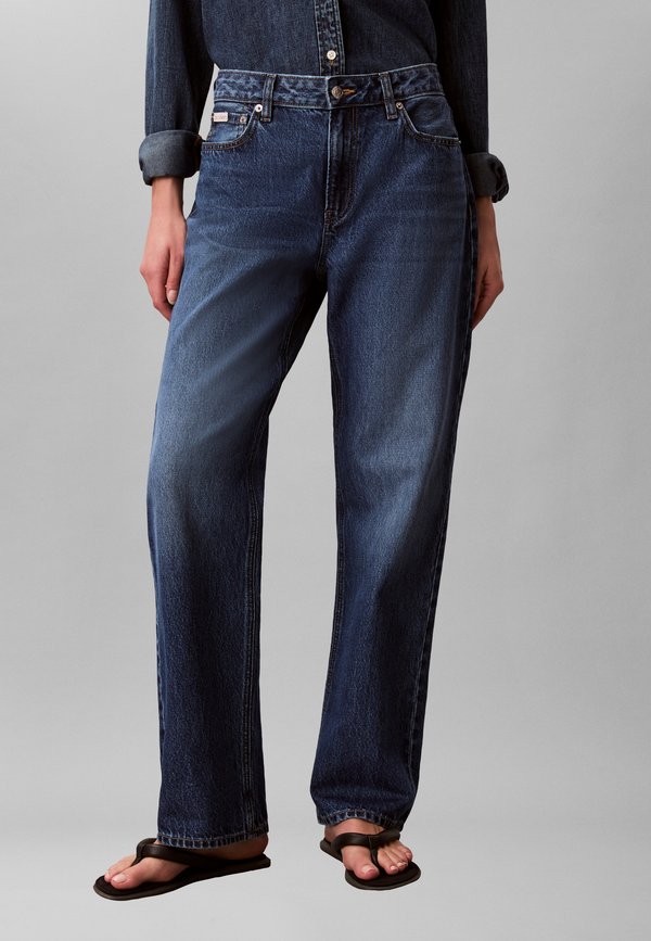 Calvin Klein Jeans 90S STRAIGHT - Straight leg jeans - indigo julius