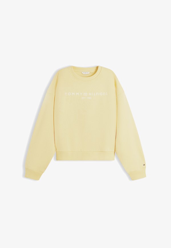 Tommy Hilfiger CORP LOGO MDRN SWTSRT - CORP LOGO - Sweatshirt - citronella