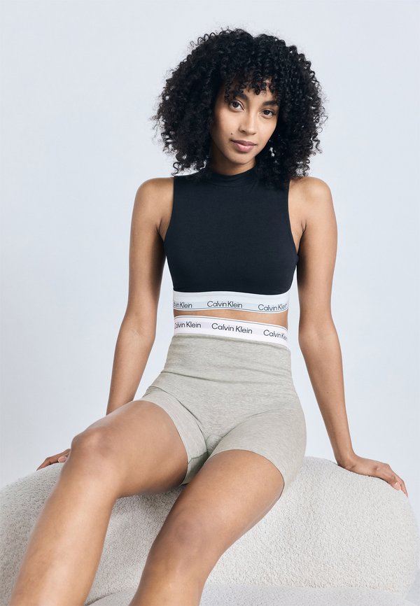 Calvin Klein Underwear THIGH SHORT ICON SHAPEWEAR - Shapewear - grey heather