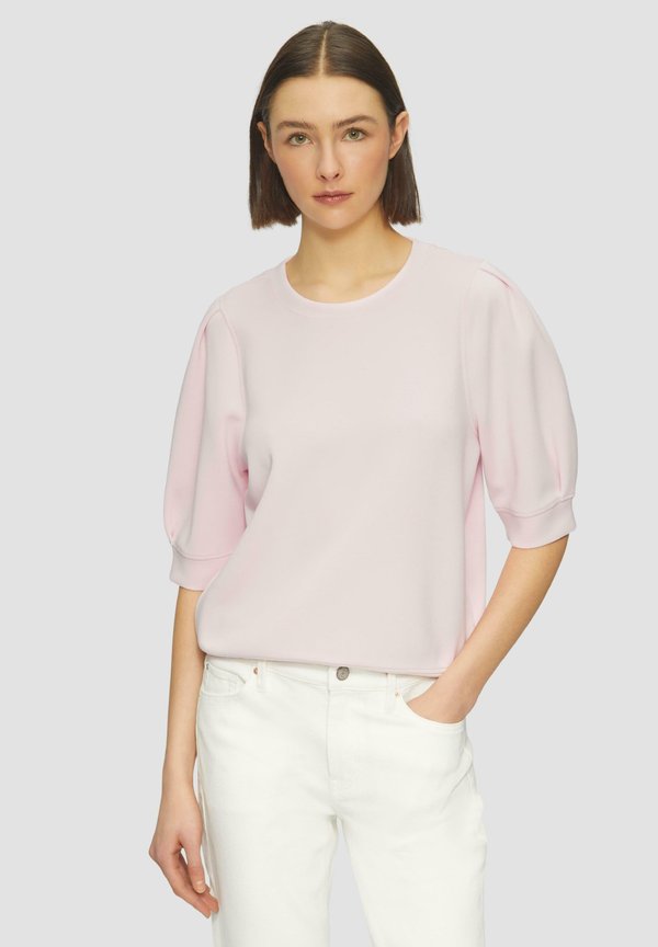 s.Oliver SCUBA- MIT KURZEN ÄRMELN - Basic T-shirt - zartrosa