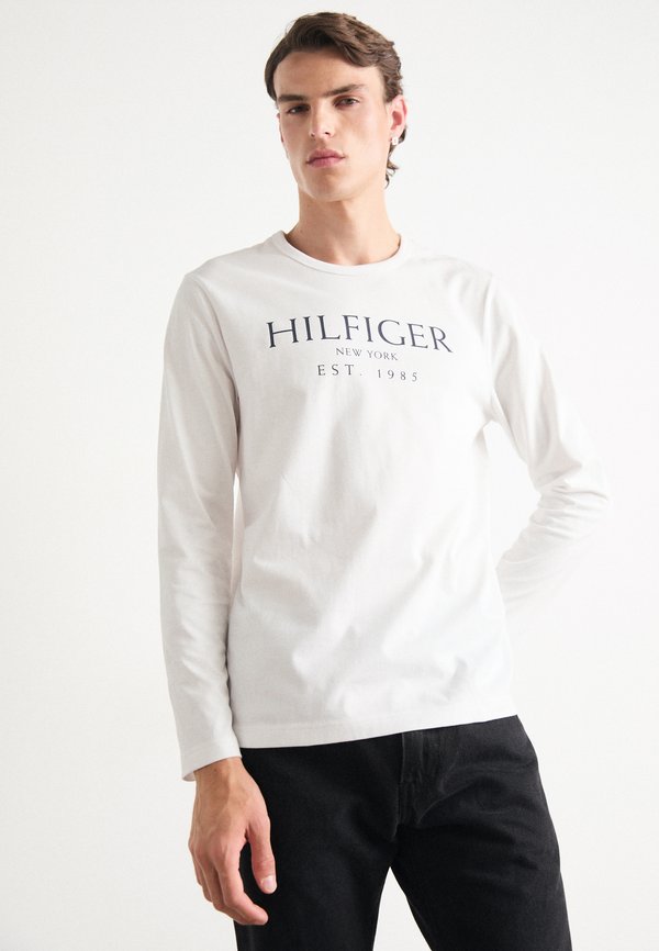 Tommy Hilfiger BIG TEE - Long sleeved top - white