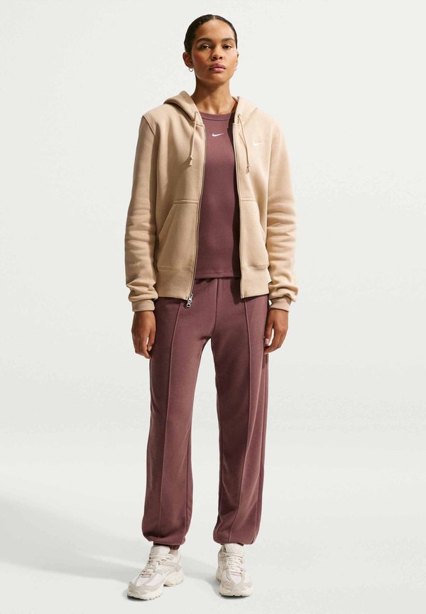Nike Sportswear Zip-up sweatshirt - linen/sail