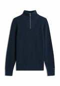 Tommy Hilfiger FISHERMAN RIB-KNIT RELAXED JUMPER WITH WOOL