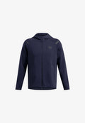 Under Armour UNSTOPPABLE FLEECE - Zip-up sweatshirt - midnight navy