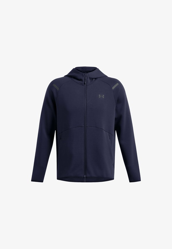 Under Armour UNSTOPPABLE FLEECE - Zip-up sweatshirt - midnight navy