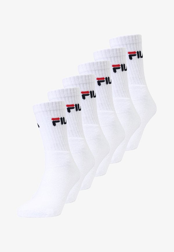 Fila TENNIS SOCKS UNISEX 6 PACK - Socks - white