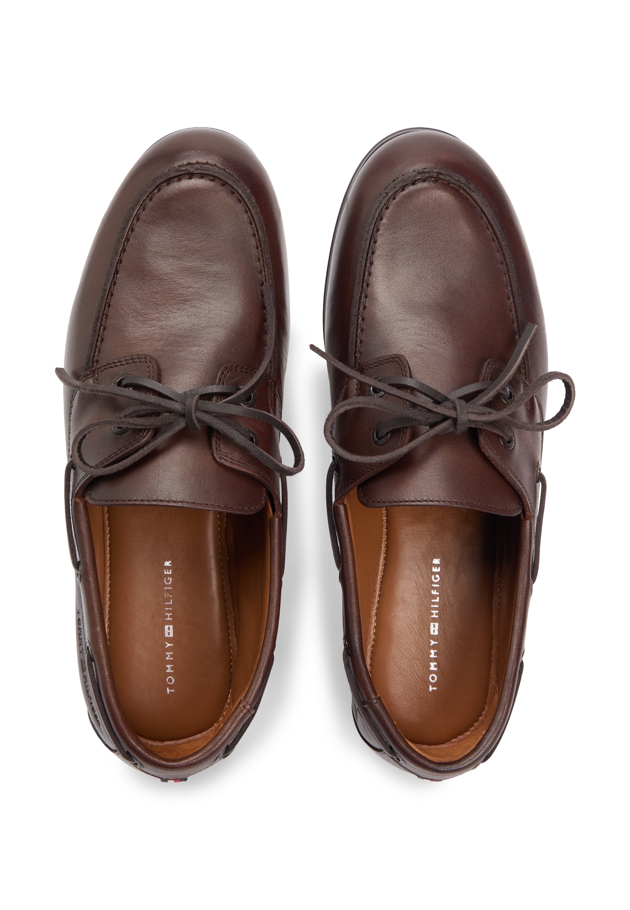 LEATHER FLEXIBLE BOAT SHOES Media 4