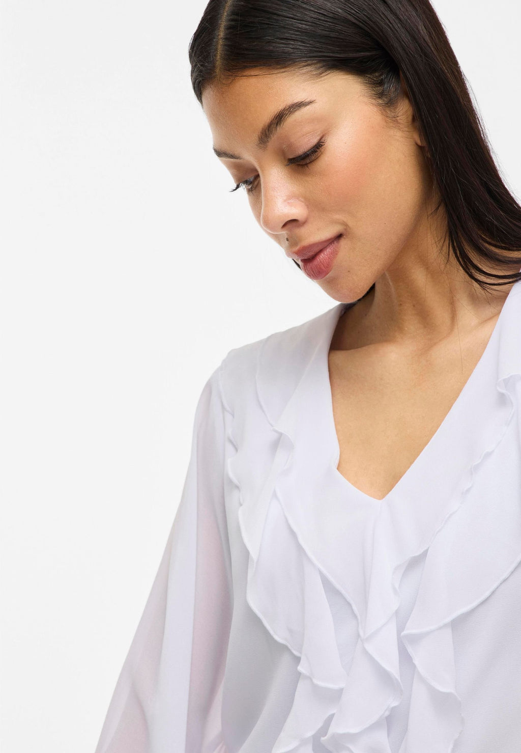 VILA Long Sleeved VIANE Frill