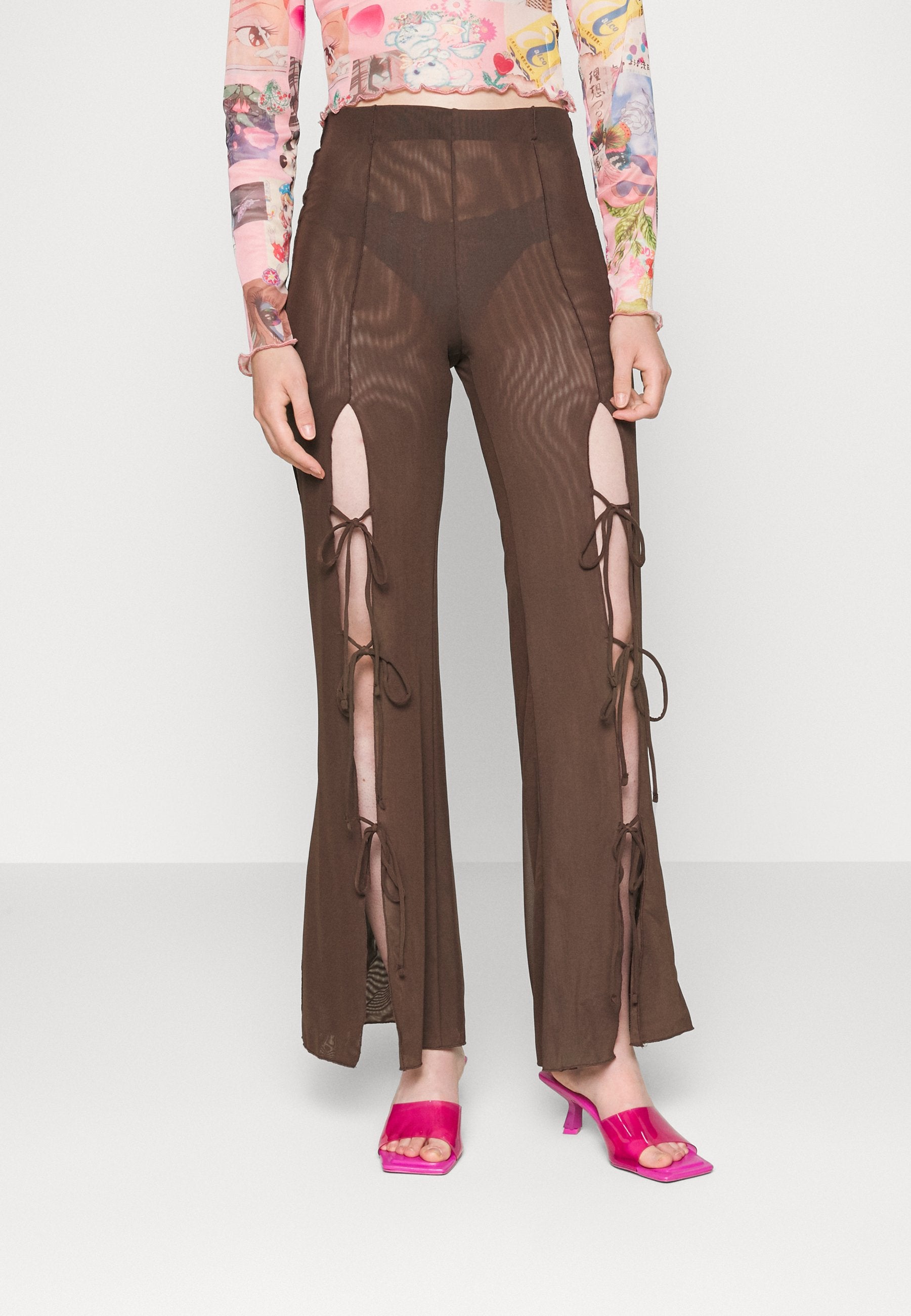 Weekday EBBA TIE TROUSER