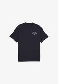 Puma GRAPHIC PUMA CAFE RELAXED T-SHIRT - Print T-shirt - new navy