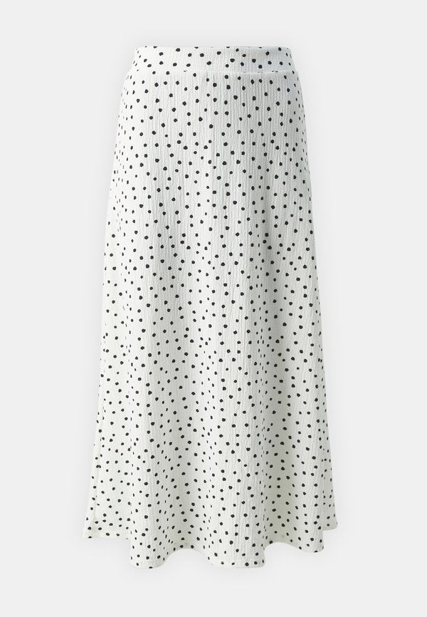 ONLY ONLHILLARY SKIRT  - A-line skirt - cloud dancer/black