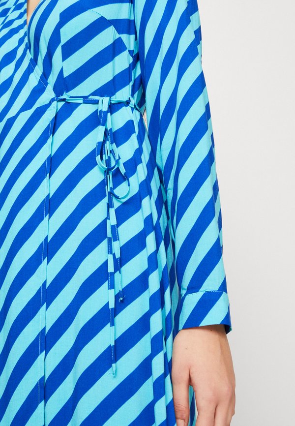 YAS YASSAVANNA LONG WRAP DRESS