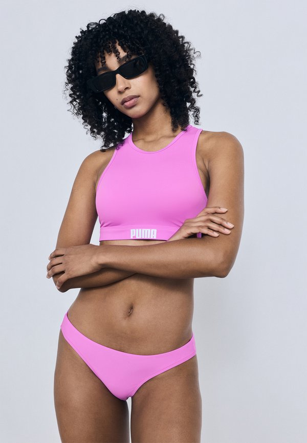 Puma SWIM WOMEN BRAZILIAN - Bikini bottoms - electric orchid